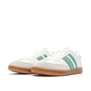 Baskets Blanc/Vert Femme Teddy Smith 120131 vue 6