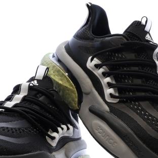 Baskets Noires/Grises Homme Adidas Alphaboost vue 7