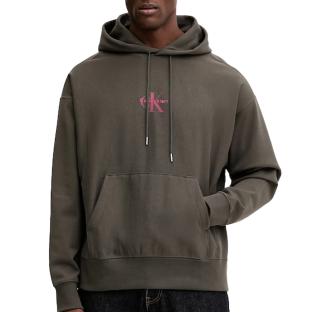Sweat Gris Homme Calvin Klein Jeans Premiums vue 0