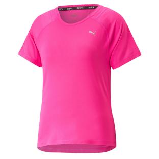 T-Shirt Rose Femme Puma Run Cloudspun pas cher