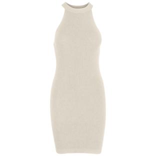 Robe Beige Clair Femme Vero Moda Gold vue 0