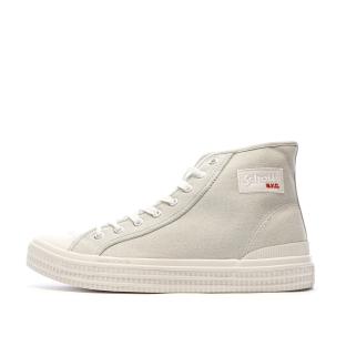 Baskets Beige Homme Schott William pas cher