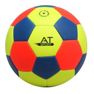 Ballon de Foot Orange/Jaune/Bleu Plage pas cher
