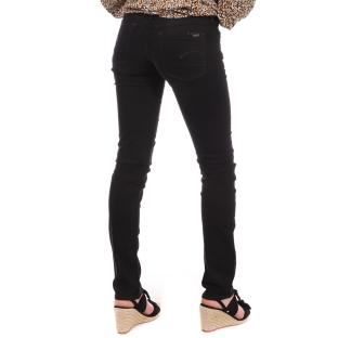 Jean skinny Noir Femme G-Star 3301 vue 2