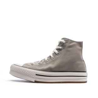 Baskets Grises Femme/Fille Converse Chuck Taylor All Star Eva vue 0