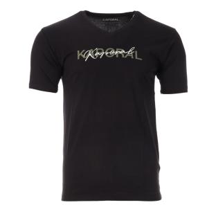T-shirt Noir Homme Kaporal RALY pas cher