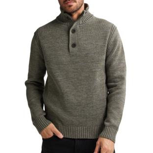 Pull Gris Homme Petrol Industries Knitwear pas cher