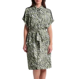 Robe Verte Imprimé léopard Femme Freeman Porter Raffia Tigerly vue 0