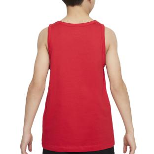 Débardeur Rouge Garçon Nike K Nsw Tank vue 2