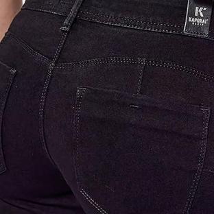 Jean Slim Noir Femme Kaporal LOCKK vue 2