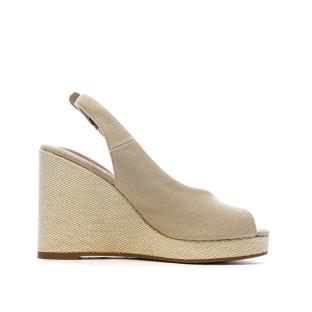 Sandales Beiges Femme Tommy Hilfiger Wedge vue 2
