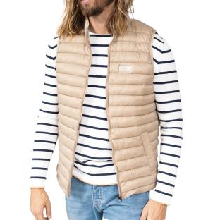 Doudoune Beige Homme Deeluxe Marshy Jk pas cher