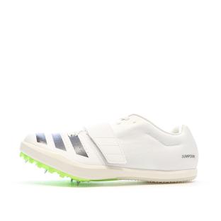 Chaussures d'Athlétisme Blanches Homme Adidas Jumpstar pas cher