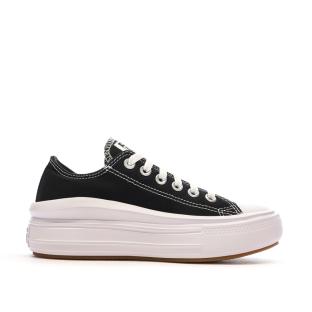 Baskets Noires Femme Converse All Star Move Platform vue 2