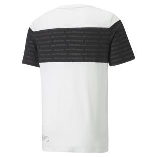 T-shirt Blanc Homme Puma Mercedes 533506 vue 2