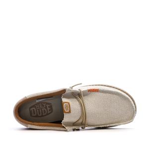 Chaussures Beige Femme Hey Dude Silver vue 0