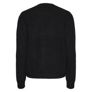 Pull Noir Femme Pieces Emma vue 2