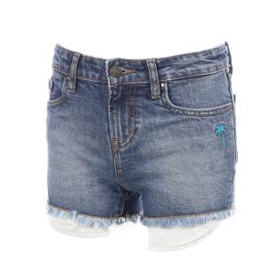 Short Bleu Jean Fille Teddy Smith Sister pas cher