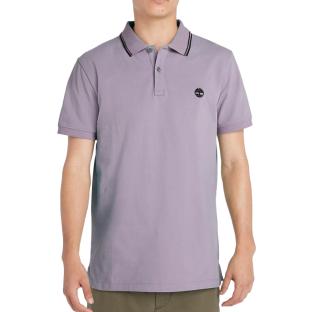 Polo Mauve Homme Timberland Oxford pas cher