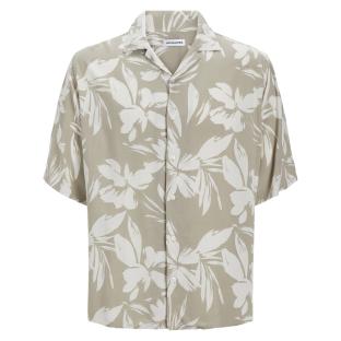 Chemisette Beige/Ecru Homme Jack & Jones Resort Floral vue 2