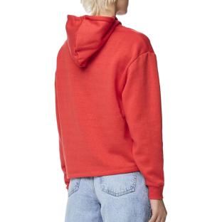 Sweat Rouge Femme Pieces Pcchilli vue 2