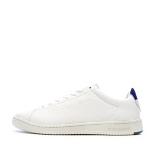 Baskets Blanches Homme Le Coq Sportif Blazon pas cher