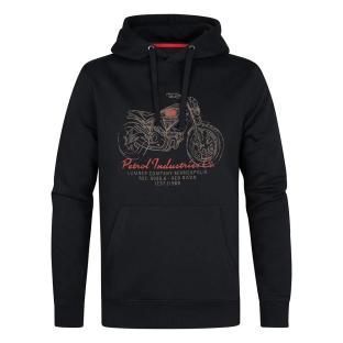 Sweat à Capuche Noir Homme Petrol Industries Hooded pas cher