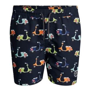 Short de bain Noir/Scooters Garçon Jack & Jones Staruba pas cher