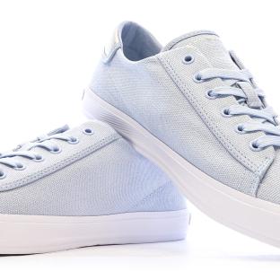 Baskets Bleu Clair Femme Tommy Hilfiger Canvas vue 7