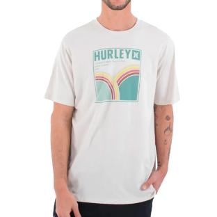 T-shirt Beige Homme Hurley Rolling Hills pas cher