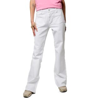 Jean Droit Blanc Femme Kaporal Bea pas cher