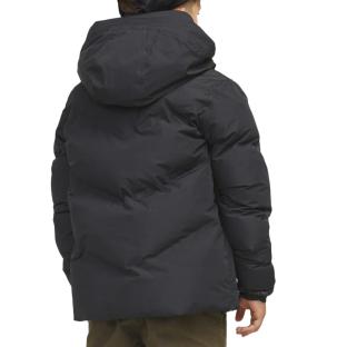 Doudoune Noir Garçon Jack & Jones Quilted vue 2