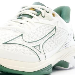 Chaussures de Tennis Blanches Homme Mizuno Wave Exceed vue 7