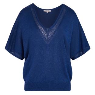 Pull Bleu électrique Femme Morgan MCHRIS vue 0