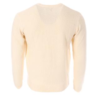 Pull Écru Homme Paname Brothers 1018 vue 2