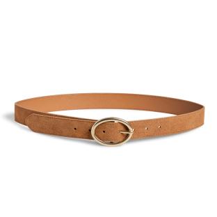 Ceinture Camel Femme Pieces Laura pas cher