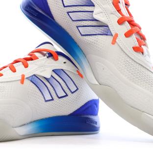 Chaussures de Futsal Blanc/Bleu/Rouge Homme Adidas Fevernova vue 0