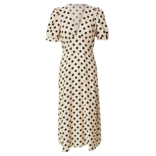 Robe Ecru à Pois Femme Morgan ROVITA vue 0