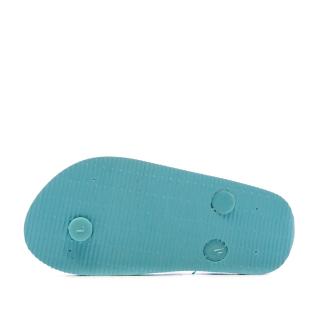 Tongs Turquoise Fille Beppi vue 4