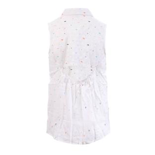 Chemise Blanche Fille Teddy Smith Cheraza vue 2