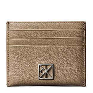 Étui Porte Carte Taupe Femme Calvin Klein Jeans Pebble vue 0