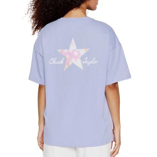 T-shirt Mauve Femme Converse Infill Star vue 2