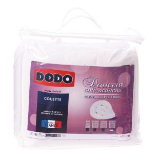 Couette Légère Anti Acarien Blanc Dodo 260X240 pas cher
