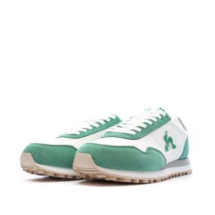 Baskets Blanches/Verte Femme Le Coq Sportif Astra_2 W Optical vue 0