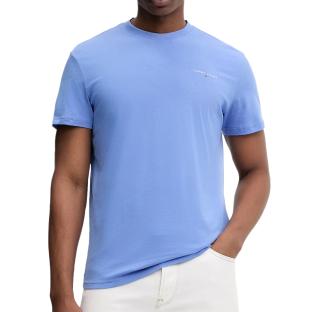 T-shirt Bleu Homme Tommy Hilfiger Tjm Slim Linear vue 0
