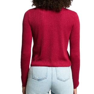 Gilet Rouge Femme Morgan MIZOR vue 2