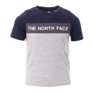 T-shirt Marine/Gris Garçon The North Face Kid Colour pas cher