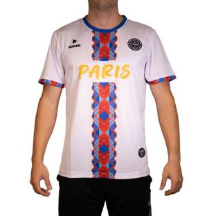 Maillot de Football Blanc Sport Zone Paris vue 0