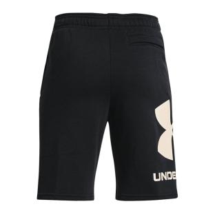 Short Noir Garçon Under Armour Rival Fleece vue 2