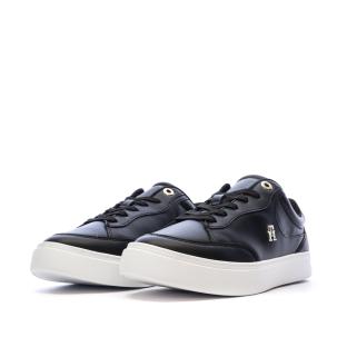 Baskets Noires Femme Tommy Hilfiger Essential Chic Court vue 6